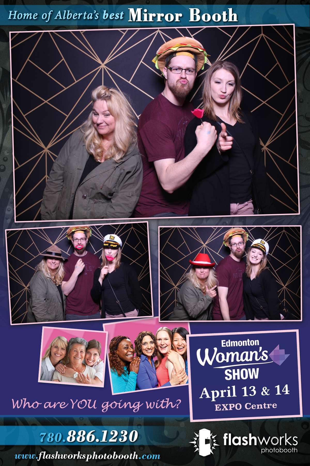 Spring Edmonton Woman's Show 2019 | View more photos from the event at gallery.flashworksphotobooth.com/u/FlashworksPhotoboothInc/Spring-Edmonton-Womans-Show-2019